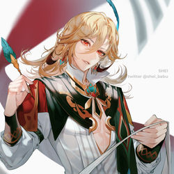 This is a pixiv picture whose title is カーヴェ.