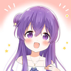 This is a pixiv picture whose title is Vtuberの野上菜月さん.