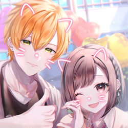 This is a pixiv picture whose title is 神高文化祭.