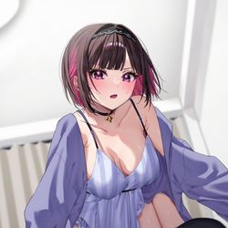 This is a pixiv picture whose title is 「……はやく手出せよ💢」.