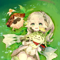 This is a pixiv picture whose title is ナヒーダとアランナラ.