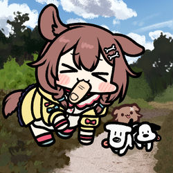 This is a pixiv picture whose title is 戌神ころね.