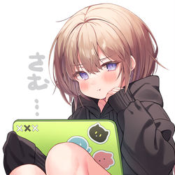 This is a pixiv picture whose title is 妹ちゃん冬の姿.