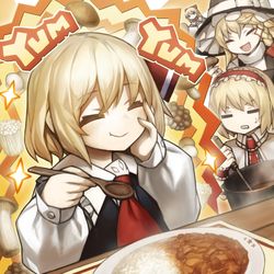 This is a pixiv picture whose title is KINOKO CURRY MAGIC.
