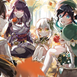 This is a pixiv picture whose title is 二周年！秋！.