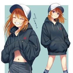 This is a pixiv picture whose title is おなか晴ちん.