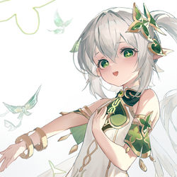 This is a pixiv picture whose title is 娜西妲.