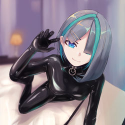 This is a pixiv picture whose title is 意地悪.