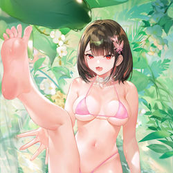 This is a pixiv picture whose title is Desire.