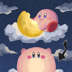 This is a pixiv picture whose title is 皆既月食.