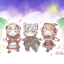 This is a pixiv picture whose title is オオカミさんとあそぼ.