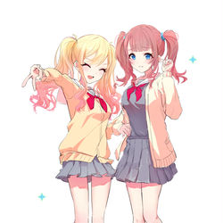 This is a pixiv picture whose title is 咲希 穂波.