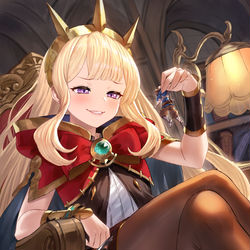 This is a pixiv picture whose title is グラン×カリオストロ.