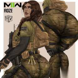 This is a pixiv picture whose title is Roze mw.