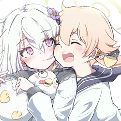 This is a pixiv picture whose title is えっへへーアズサちゃん！.