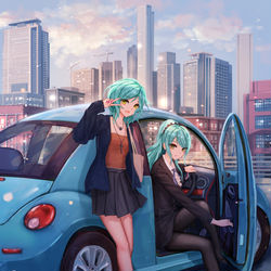 This is a pixiv picture whose title is Ending a day.
