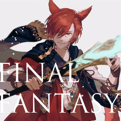 This is a pixiv picture whose title is ff14log.
