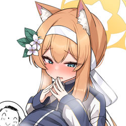 This is a pixiv picture whose title is マリーのお腹.