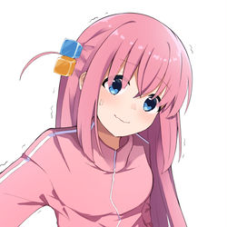 This is a pixiv picture whose title is 後藤ひとりちゃん.