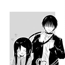 This is a pixiv picture whose title is ざこ先生12話更新.