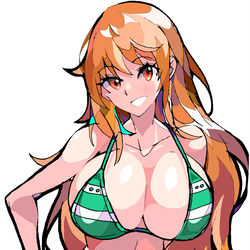 This is a pixiv picture whose title is ナミさん.
