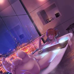 This is a pixiv picture whose title is マキマ.