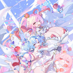This is a pixiv picture whose title is かんぱにゅら.