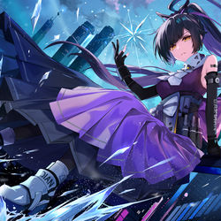 This is a pixiv picture whose title is フワ・サキ.