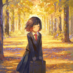 This is a pixiv picture whose title is 無題.