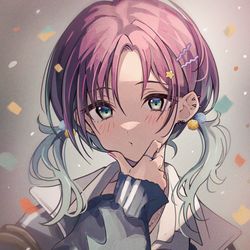 This is a pixiv picture whose title is ギャル透💘.
