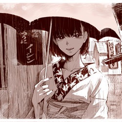 This is a pixiv picture whose title is 曾祖母の遺品.