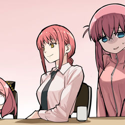 This is a pixiv picture whose title is 今期のピンク.