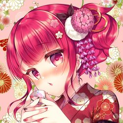 This is a pixiv picture whose title is 一緒に呑も…？.