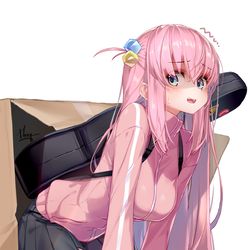 This is a pixiv picture whose title is ぼっちちゃん.