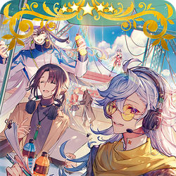 This is a pixiv picture whose title is 花の解説者.