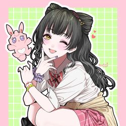 This is a pixiv picture whose title is ギャル.