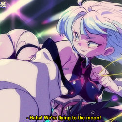 This is a pixiv picture whose title is [RETRO] Lucy [CYBERPUNK].