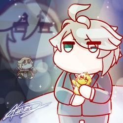 This is a pixiv picture whose title is 👏🏆👏(!?).