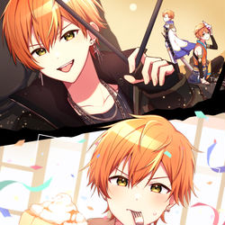 This is a pixiv picture whose title is 🥞.