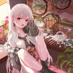 This is a pixiv picture whose title is hourglass.