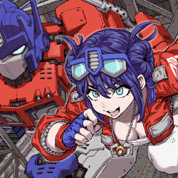 This is a pixiv picture whose title is 委託.