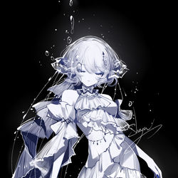 This is a pixiv picture whose title is pacific sea nettleⅡ.