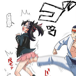 This is a pixiv picture whose title is マリィに理不尽キック.