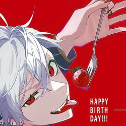 This is a pixiv picture whose title is HBD🍓.