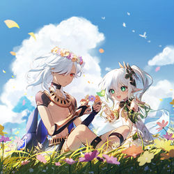 This is a pixiv picture whose title is 休息.