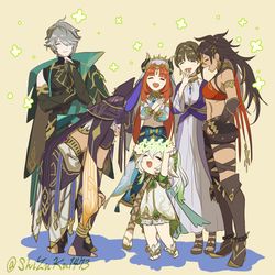 This is a pixiv picture whose title is 草神を愛でる会.