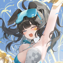 This is a pixiv picture whose title is 猫塚ヒビキ.