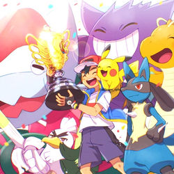 This is a pixiv picture whose title is チャンピオン.