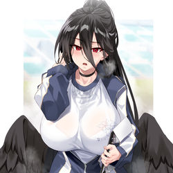 This is a pixiv picture whose title is ハスミ.