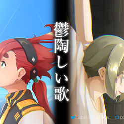 This is a pixiv picture whose title is 鬱陶しい歌.